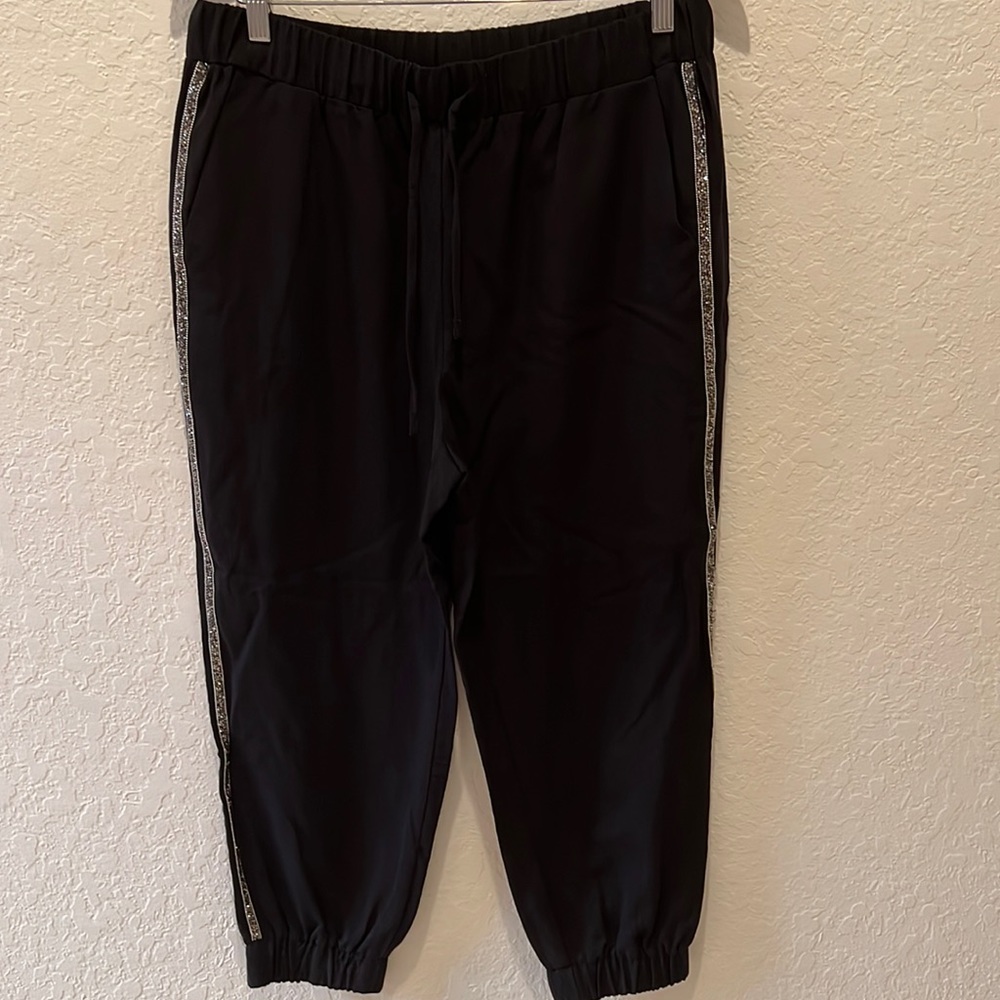 Zara Women’s Jeweled Stripped Joggers